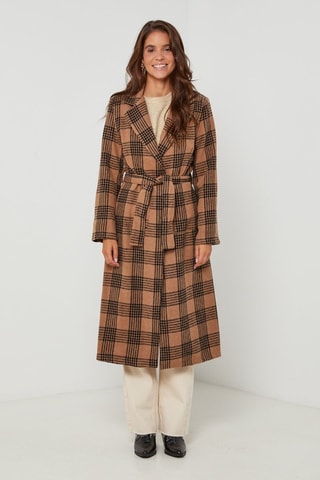 Manteau droit - Camel