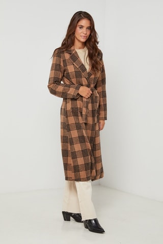 Manteau droit - Camel