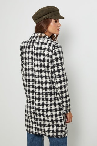Manteau droit - Noir