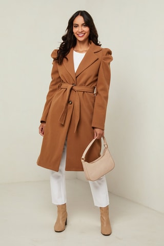 Lange Jas - Camel