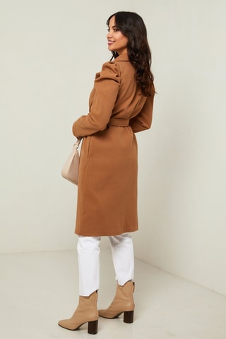 Lange Jas - Camel