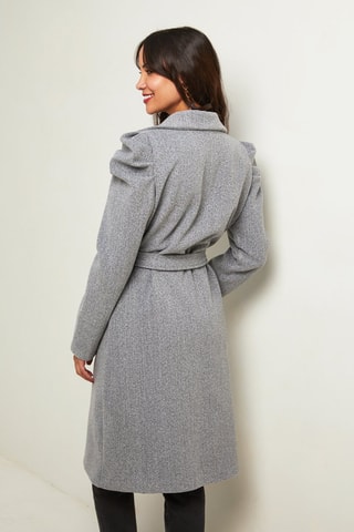 Manteau long - Gris