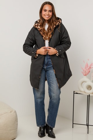 Parka réversible - Noir