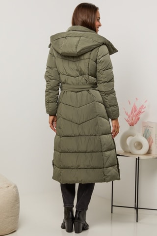 Doudoune longue - Vert