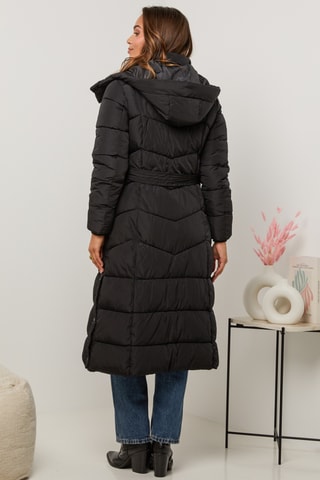 Doudoune longue - Noir