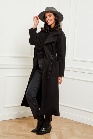 Manteau long - Noir