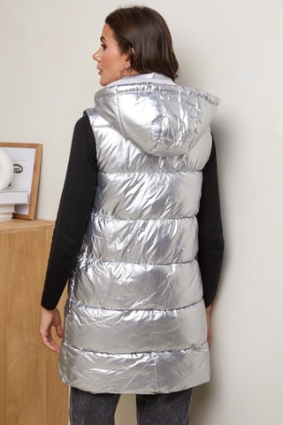 Doudoune sans manches - Gris