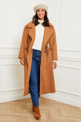 Manteau long - Marron