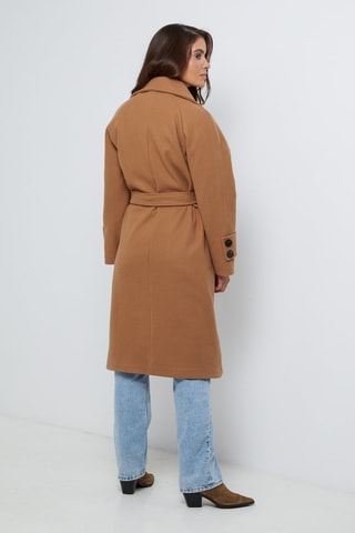 Manteau droit - Camel