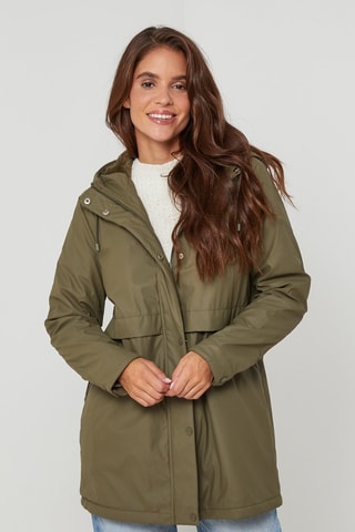Parka à capuche - Kaki