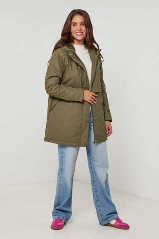 Parka à capuche - Kaki