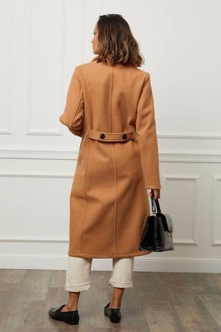 Manteau droit - Beige