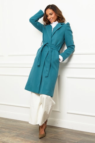 Manteau ajusté - Bleu