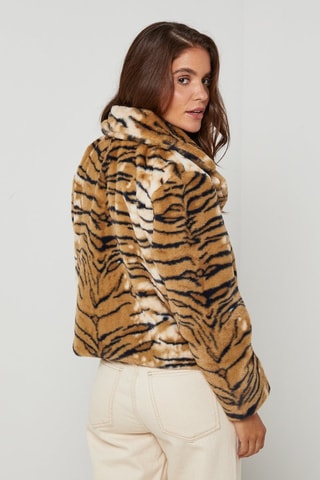 Jasje  - Zwart, beige en bruin - Camel