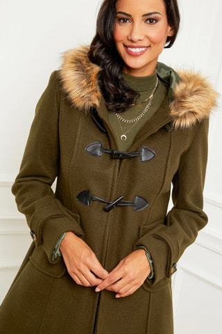 Jas met Capuchon - Groen