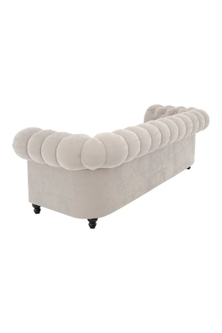 Canapé Chester field Beige foncé