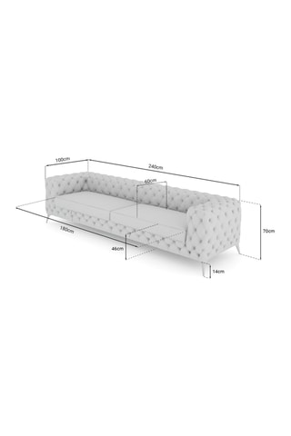 Canapé Bali Beige foncé