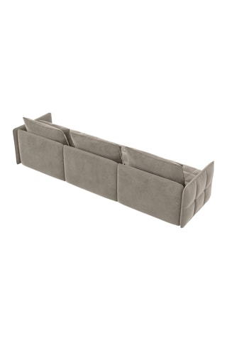 Canapé droit Capri Beige foncé