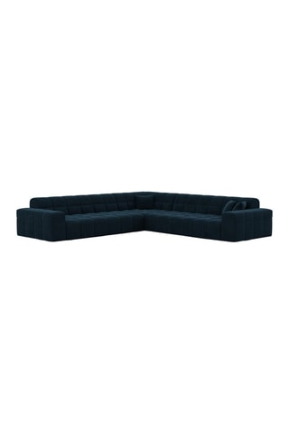 Canapé d'angle Cardano Bleu foncé