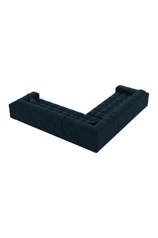 Canapé d'angle Cardano Bleu foncé