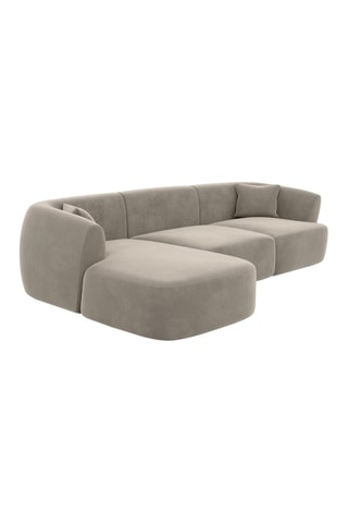Canapé d'angle droit Form Ozura Beige foncé