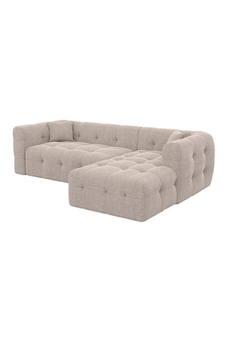 Canapé d'angle droit Baloo Beige