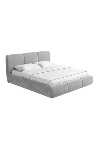 Lit-coffre Carma - Gris clair