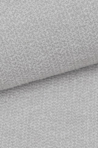 Canapé droit convertible Nuvola - Gris clair - 3 places - En tissu structuré