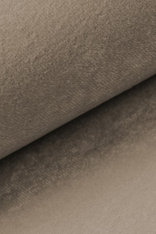 Canapé droit Seducca - Beige - 4 places - En tissu toucher velours