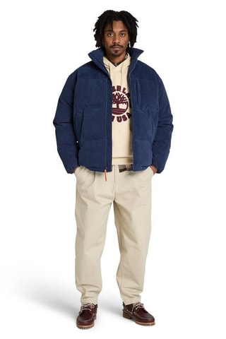 Sudadera con capucha Graphic - Beige y rojo