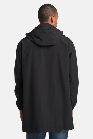 Parka con capucha - Negro