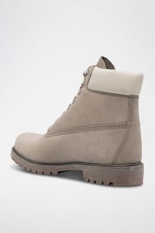 Botas de piel - Gris