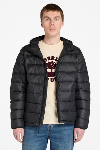 Chaqueta con capucha - Negro