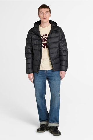 Chaqueta con capucha - Negro