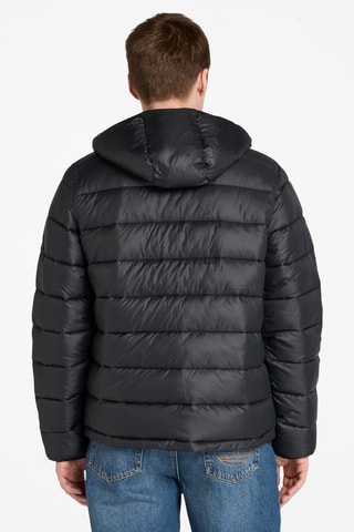 Chaqueta con capucha - Negro