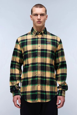 Camisa - Negro, amarillo y verde