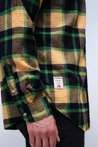 Camisa - Negro, amarillo y verde
