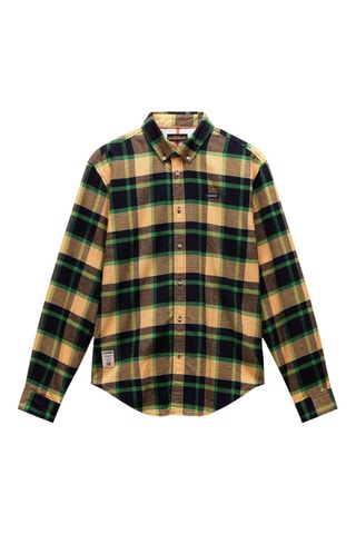 Camisa - Negro, amarillo y verde