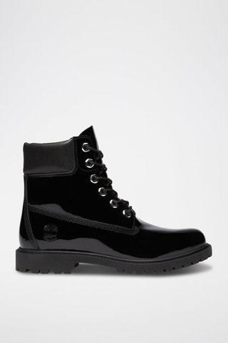 Botas de piel - Negro