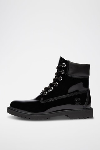 Botas de piel - Negro