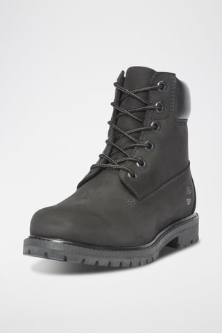 Botas de piel - Negro