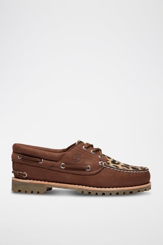 Náuticos de nobuk Authentic - Negro, beige y marrón