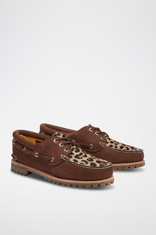 Náuticos de nobuk Authentic - Negro, beige y marrón