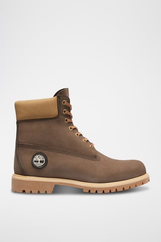 Botas de piel - Marrón