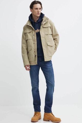 Chaqueta con capucha - Marrón