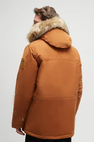 Chaqueta con capucha - Marrón