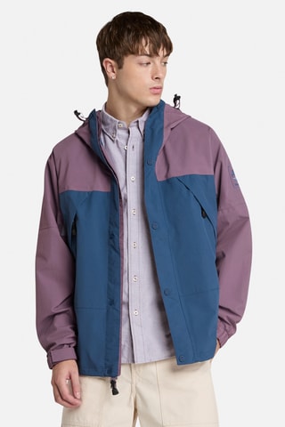 Chaqueta con capucha - Violeta