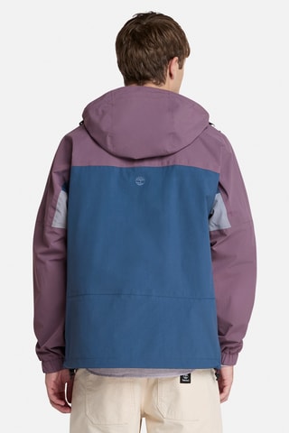 Chaqueta con capucha - Violeta