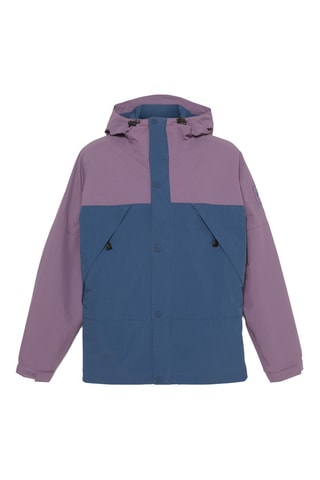 Chaqueta con capucha - Violeta