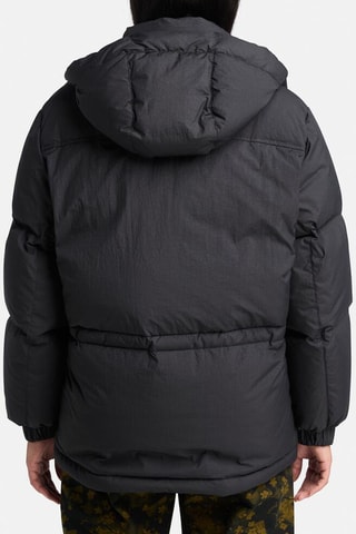 Anorak con capucha - Negro